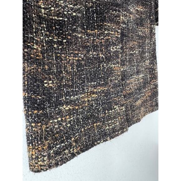 "ENZO ANGIOLINI" Wool Womens Trench‎ Coat, SZ M, Quiet Luxury, Old Money, Rustic - Picture 11 of 14